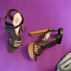 Just Fab sandal heels
